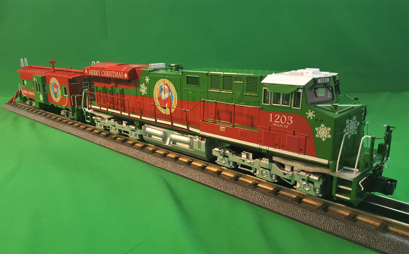 mth christmas train set