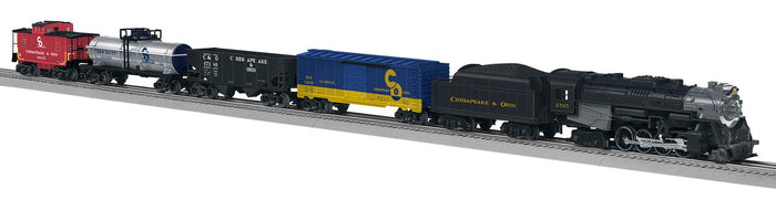 lionel burlington steam freight set