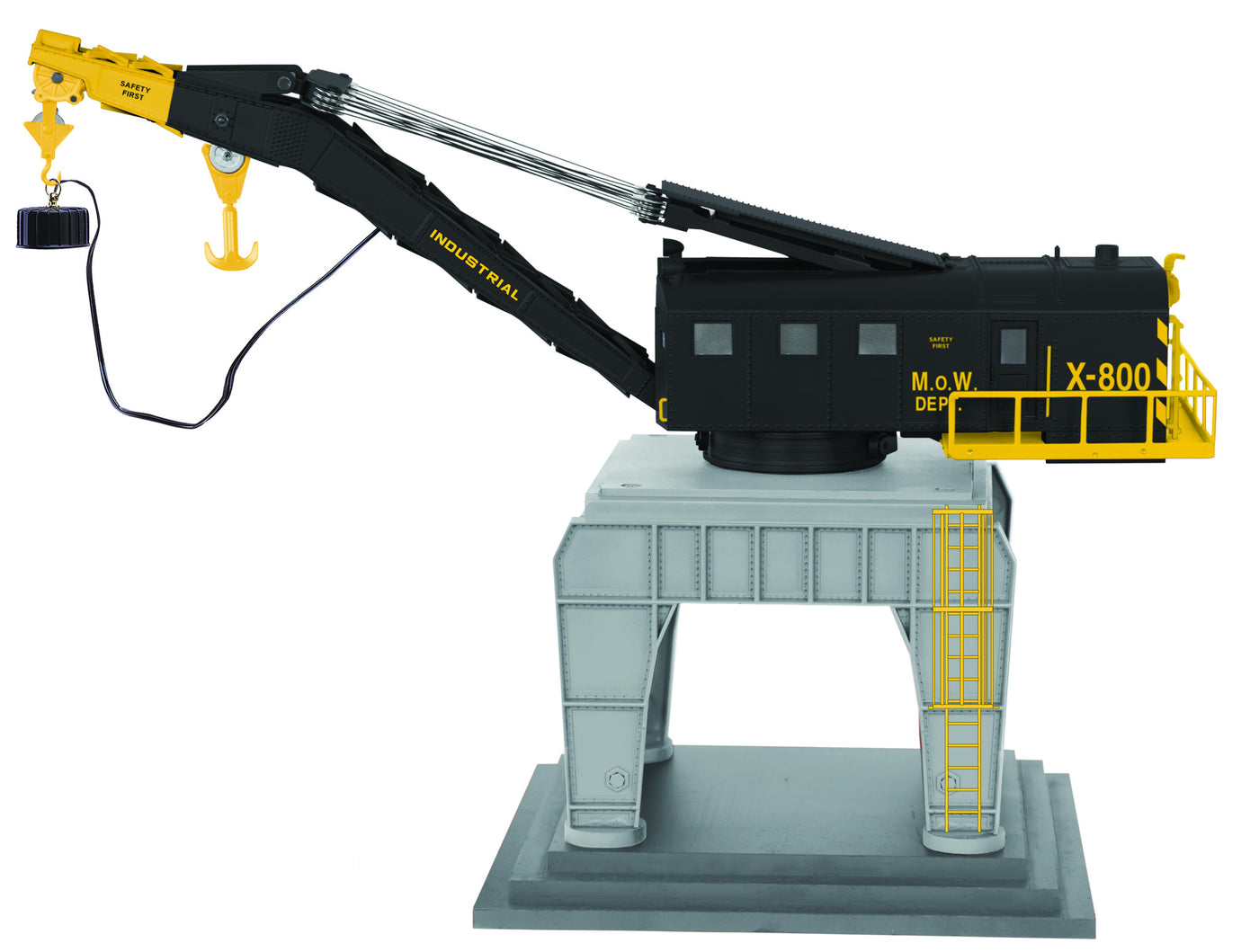 Lionel 6 033 Command Control Trackside Crane Maintenance Of Way Mrmuffin Strains