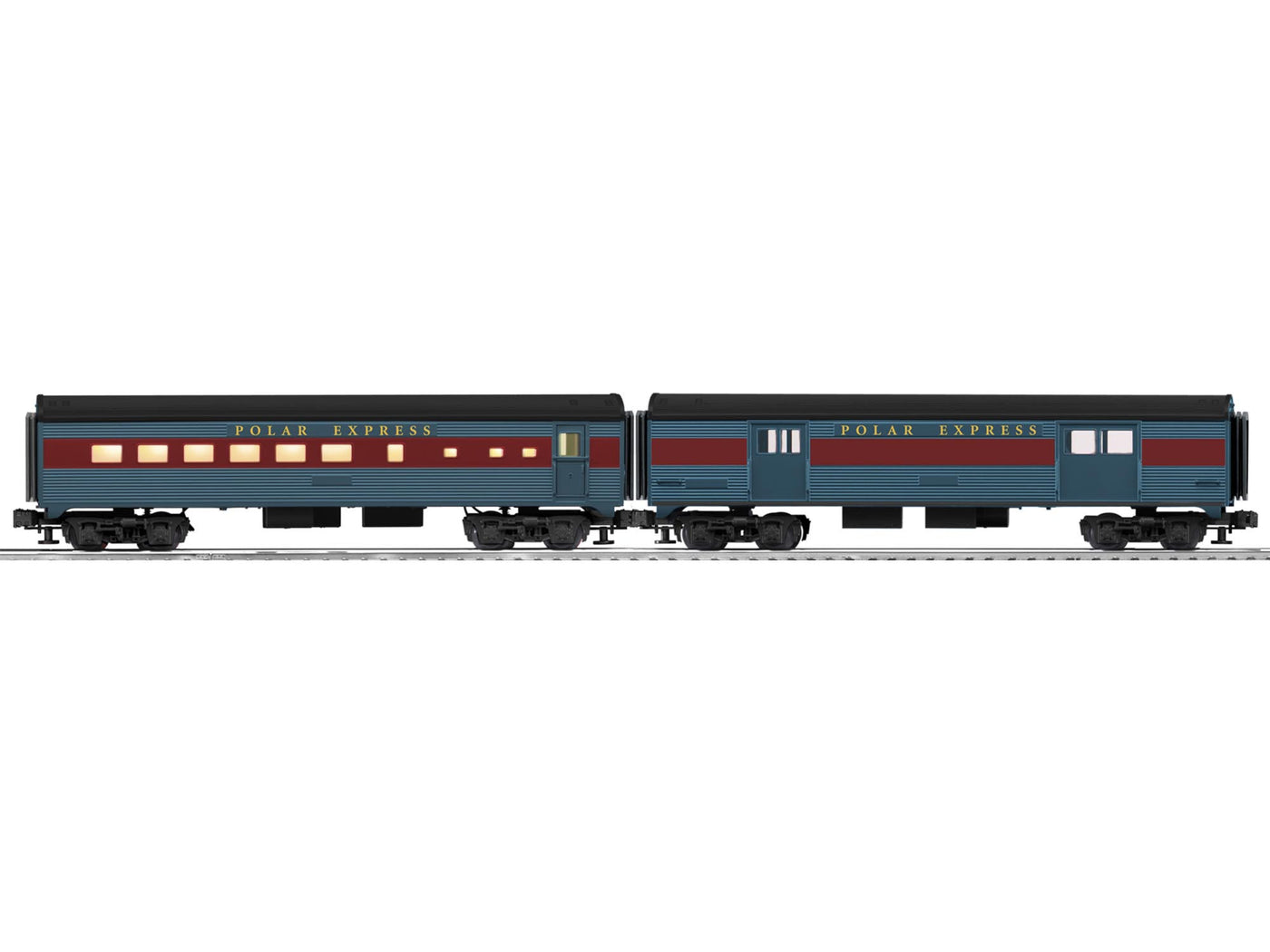 ho scale polar express passenger cars