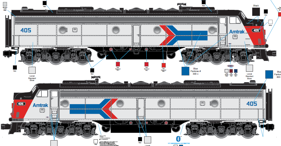 lionel amtrak engine