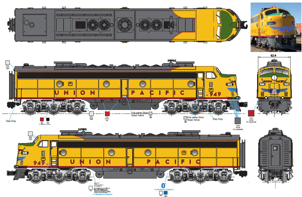 lionel union pacific train set