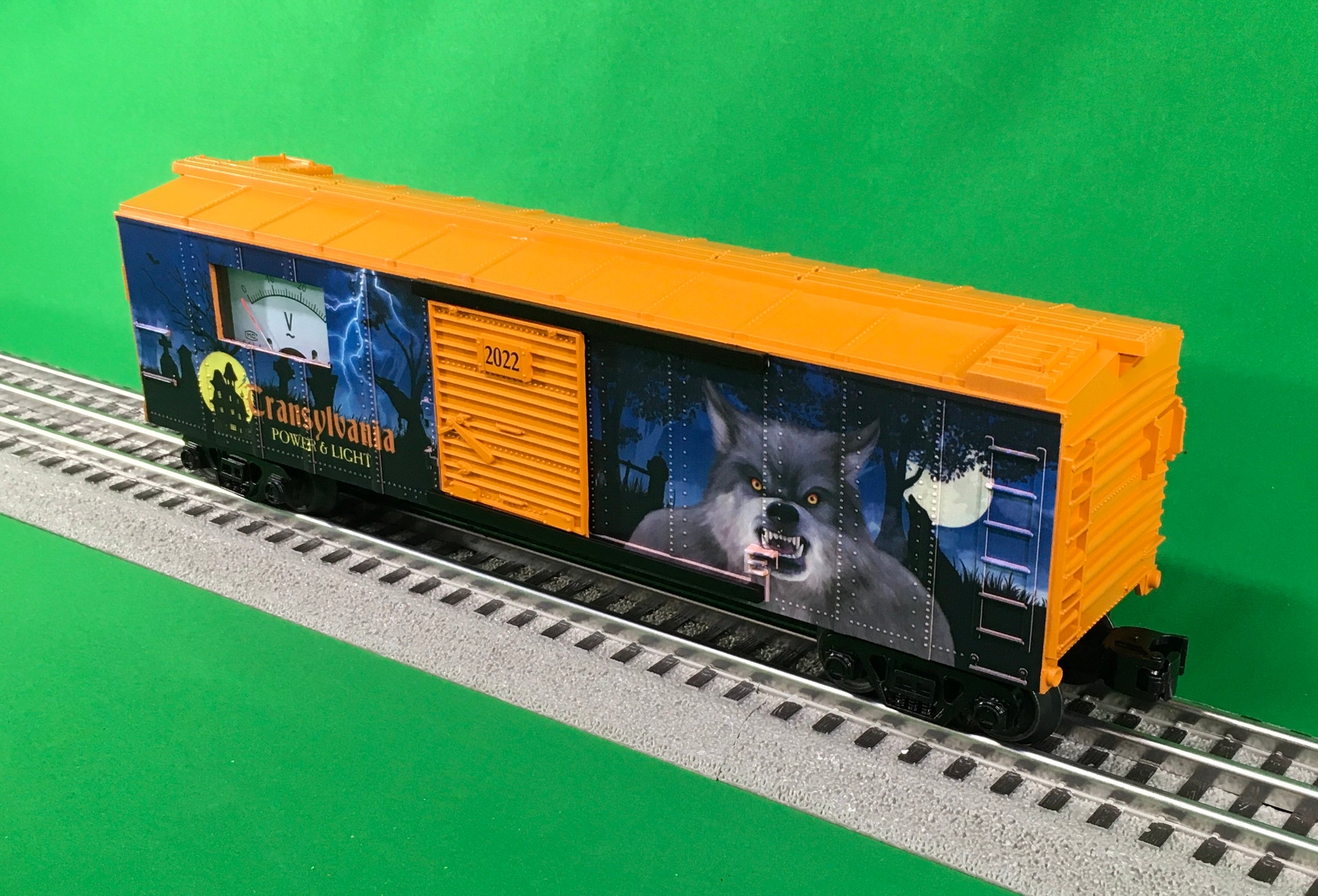 MTH 30-71107 - Box Car G.E. Evolution #2022 w/ Power Meter (GEVO