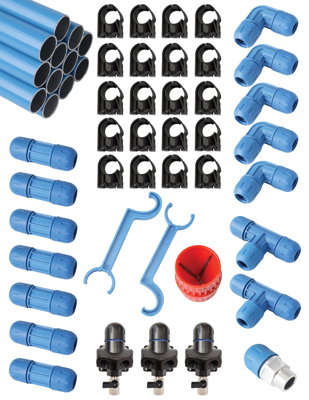 RapidAir FastPipe Master Kit (¾” & 1” sizes)