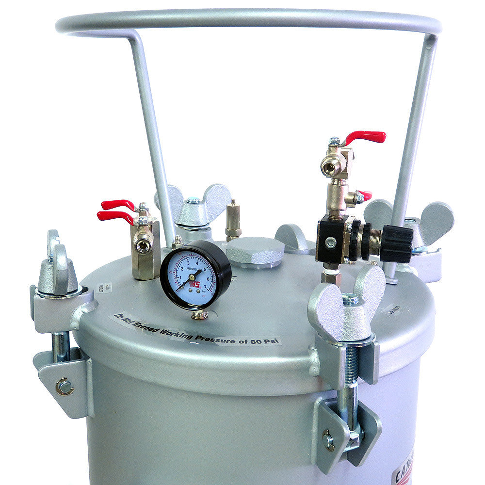 C.A. Technologies Resin Casting 10 Gallon Pressure Tank Finish Systems