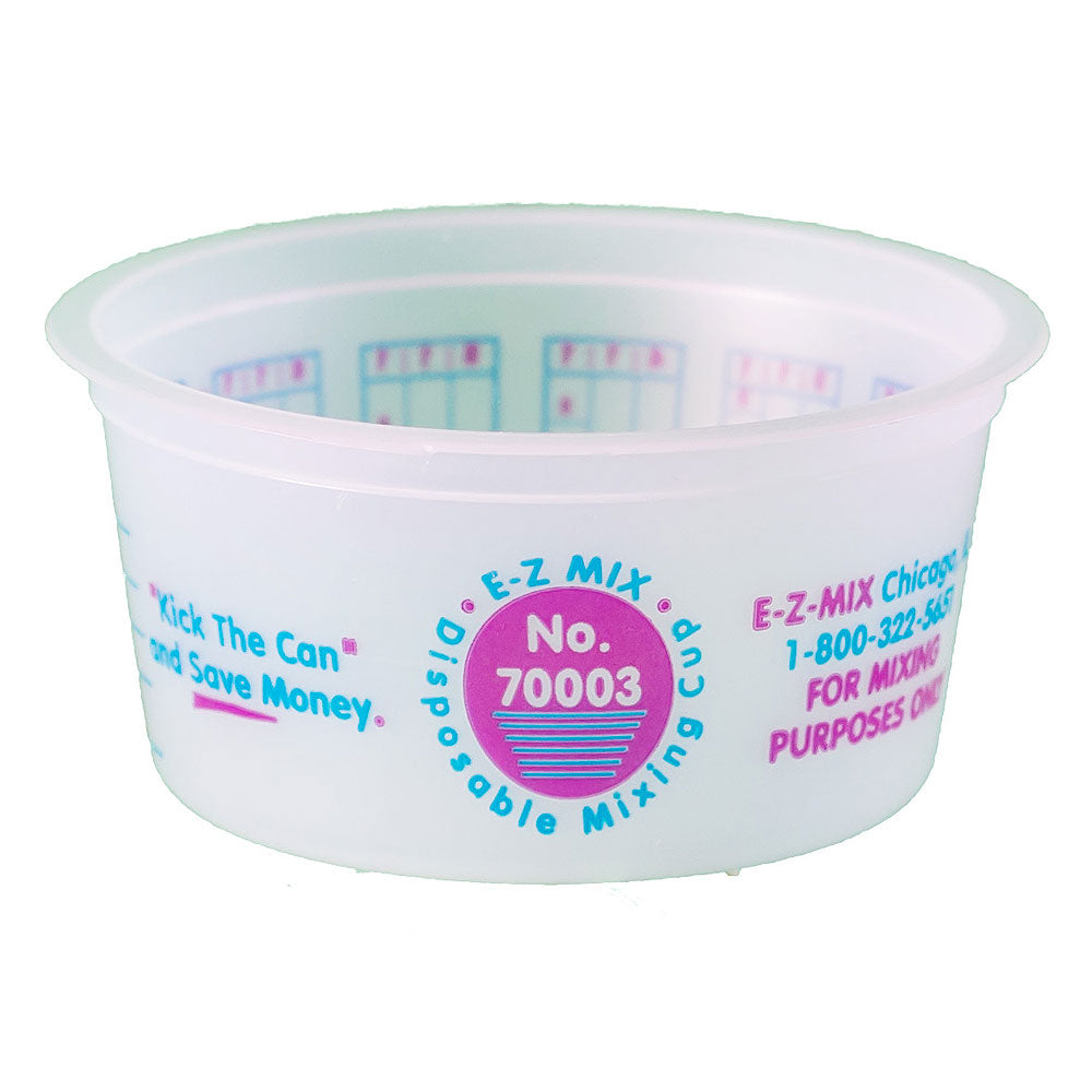 E Z Mix Pint 3 Oz Disposable Measuring Mixing Cups 0 Per Cas Finish Systems