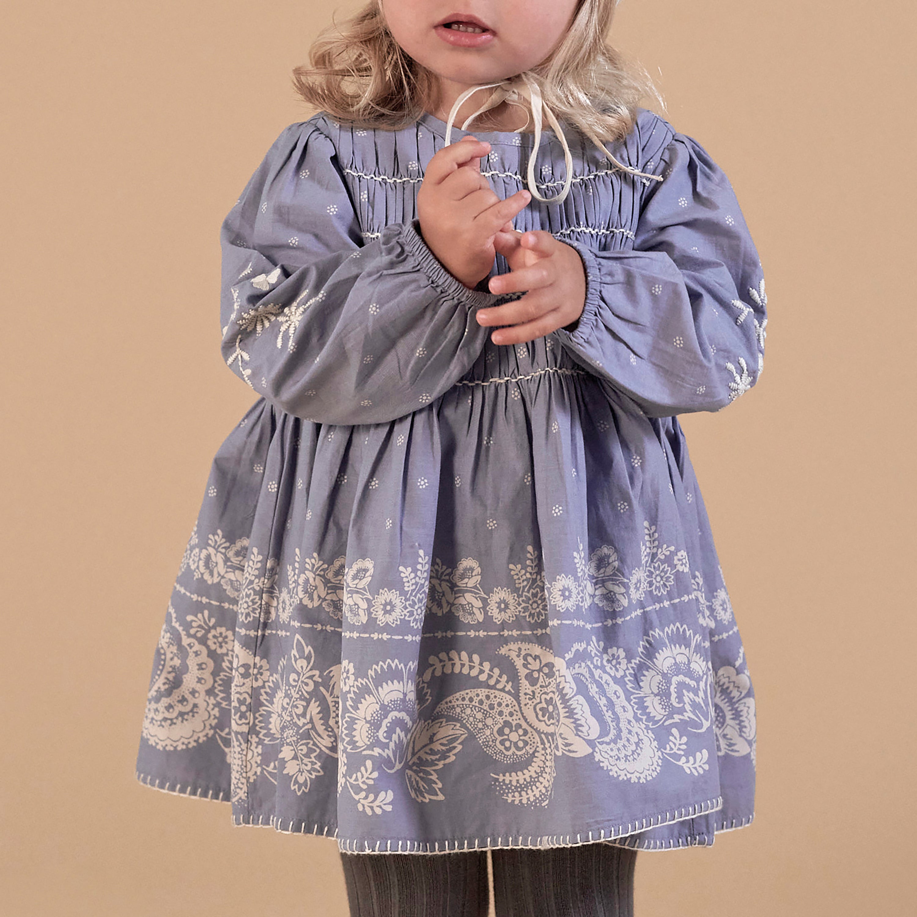 Kari Baby Dress & Bloomer Set
