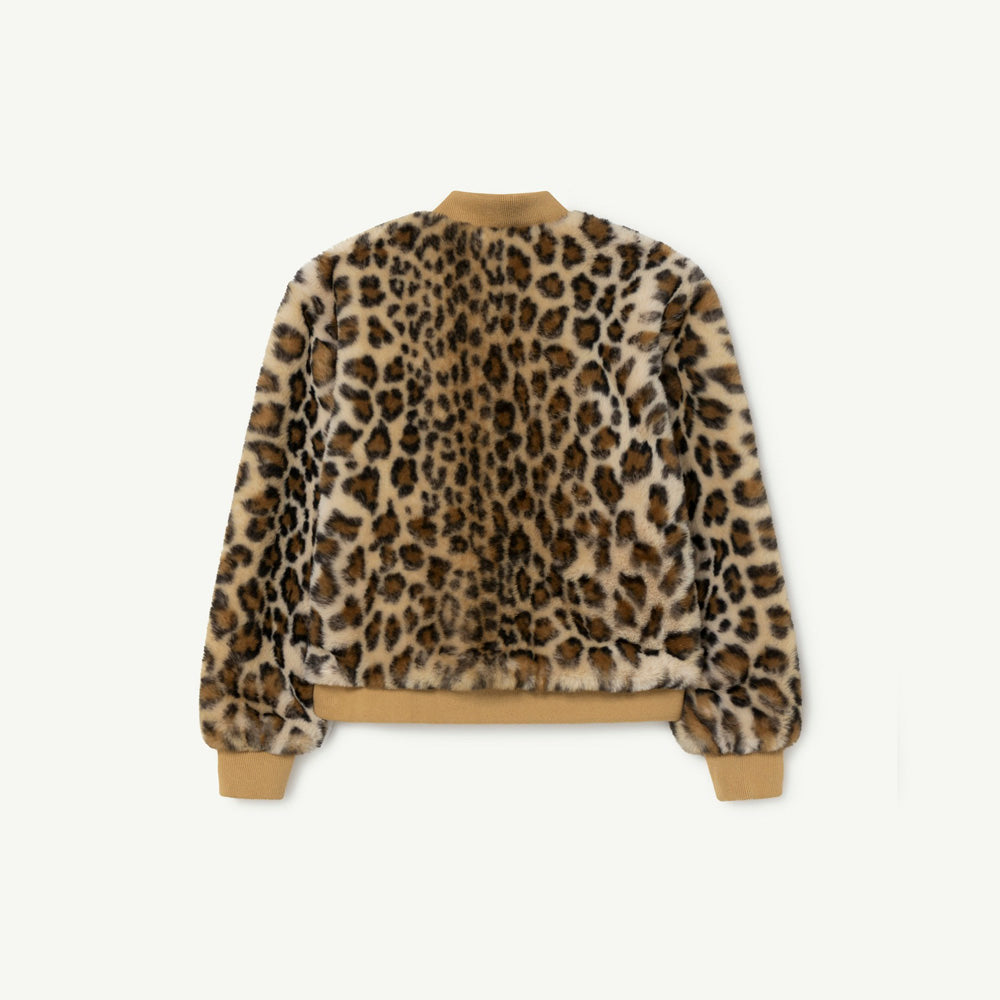 The Animals Observatory Lion Kid Jacket Brown Animal Print | BIEN BIEN