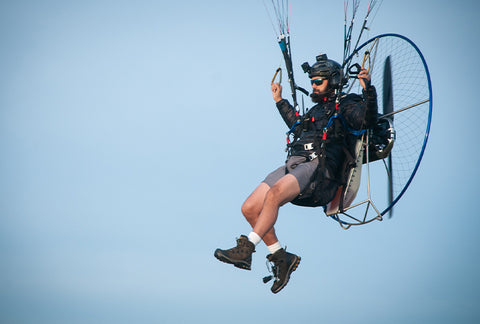 Powered Paragliding with Aviator