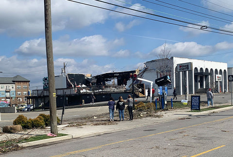 tornado damage