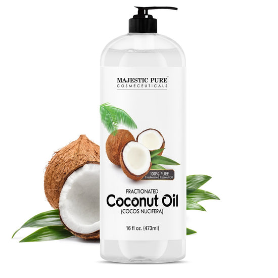 Fractionated Coconut Oil for Massage | Majestic Pure Essential Oils ...