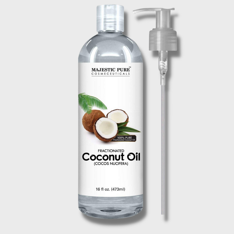 Fractionated Coconut Oil (16 oz) - Majestic Pure Cosmeceuticals