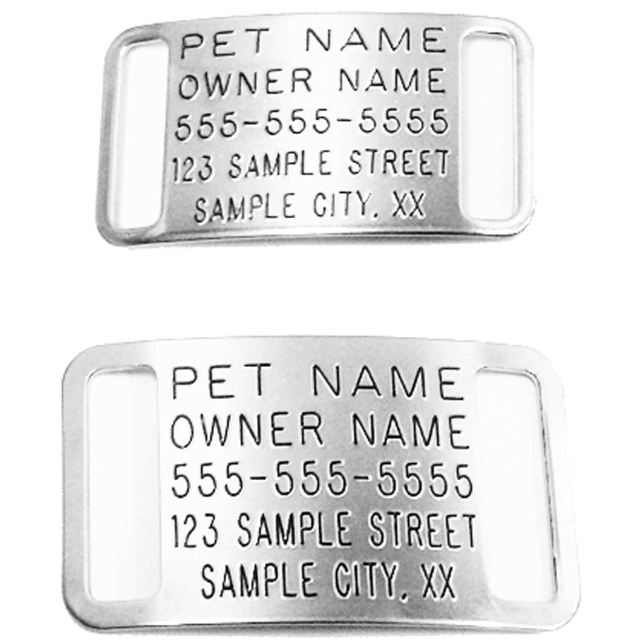 slide on dog id tags