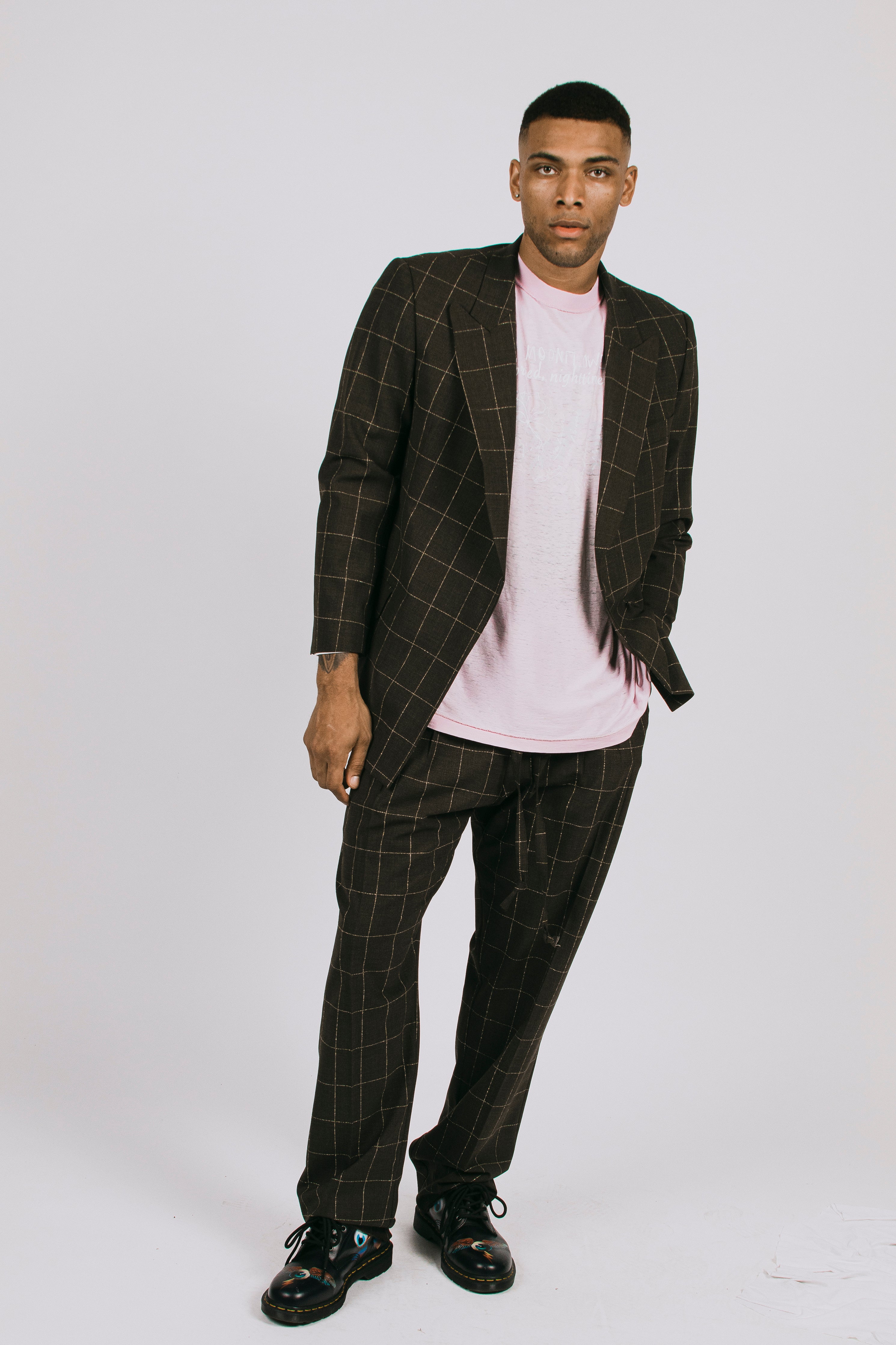 MARTINE JACKET ROMAN PLAID