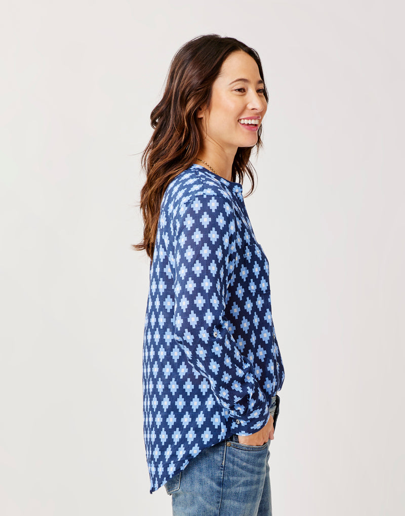 Dylan Top - Women's Long Sleeve Shirts & Tunics | Carve Designs