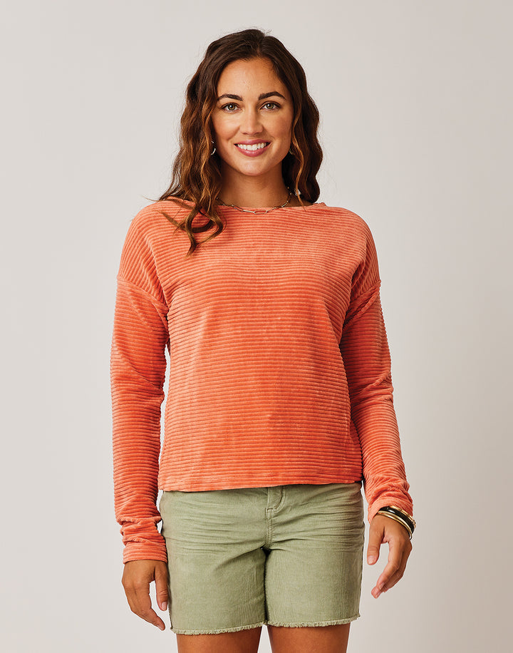 Annalise Top: Terracotta