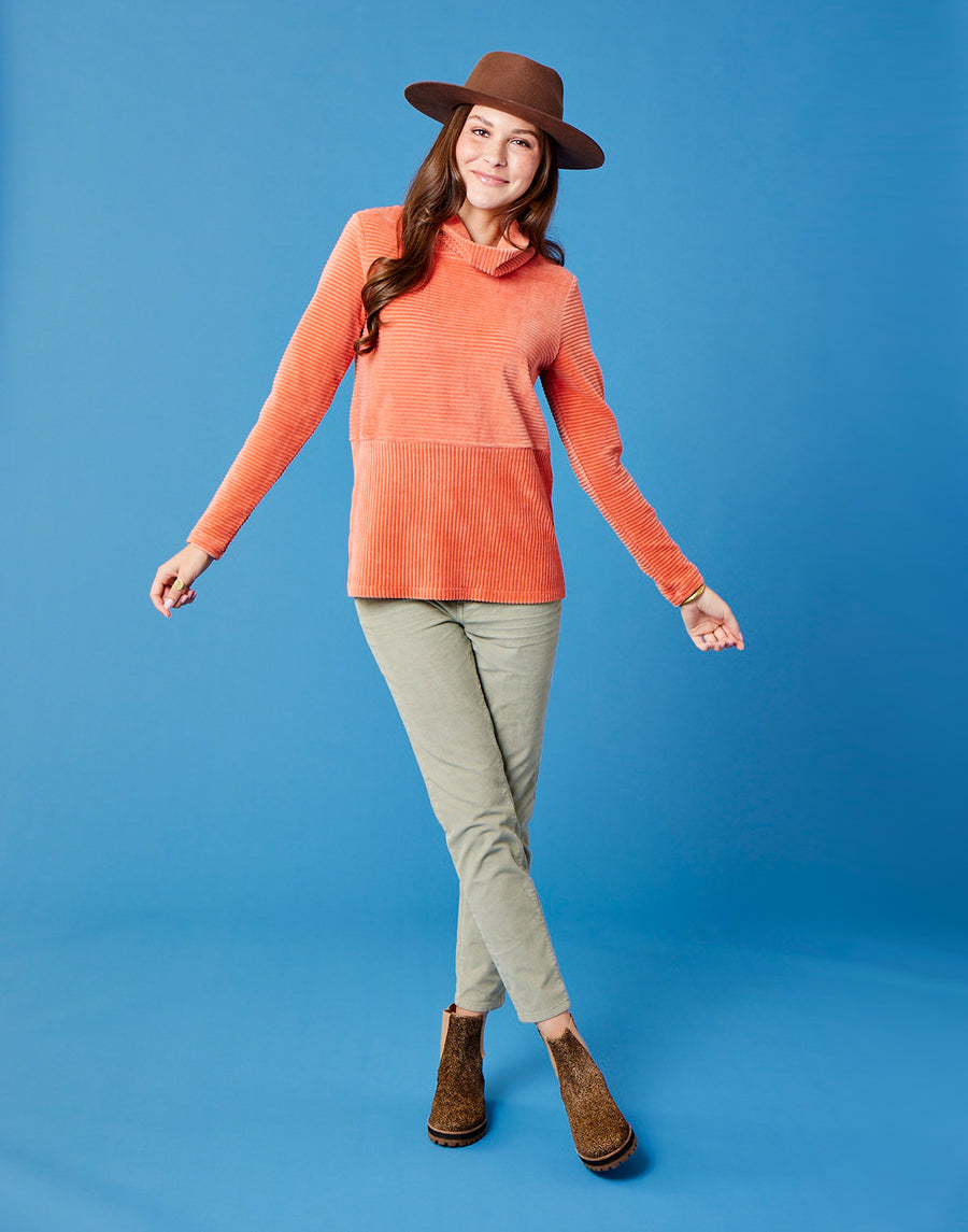 Collette Tunic: Terracotta