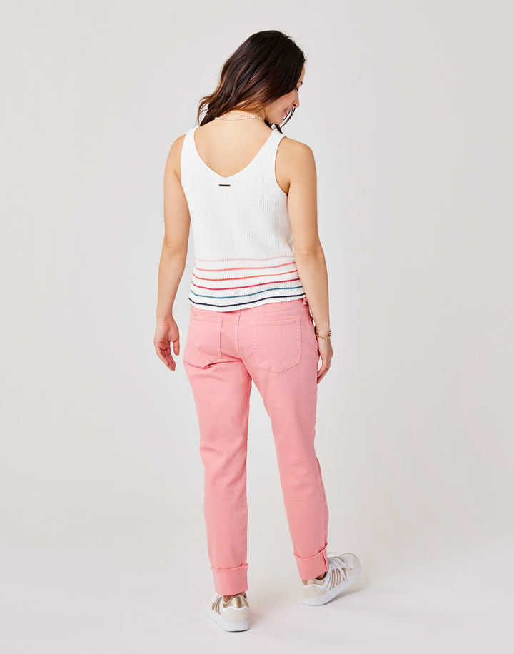 Austin Crop Jean: Dark Rinse