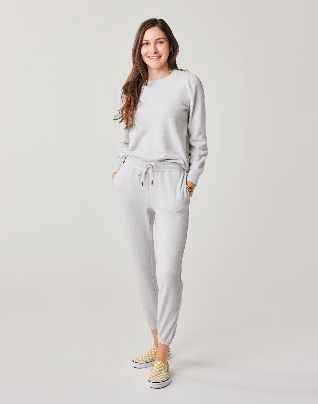 Chelsea Jogger: Light Grey Heather