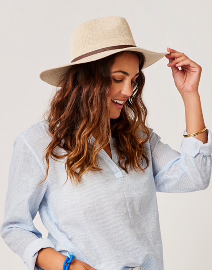 Panama Hat: Light Khaki
