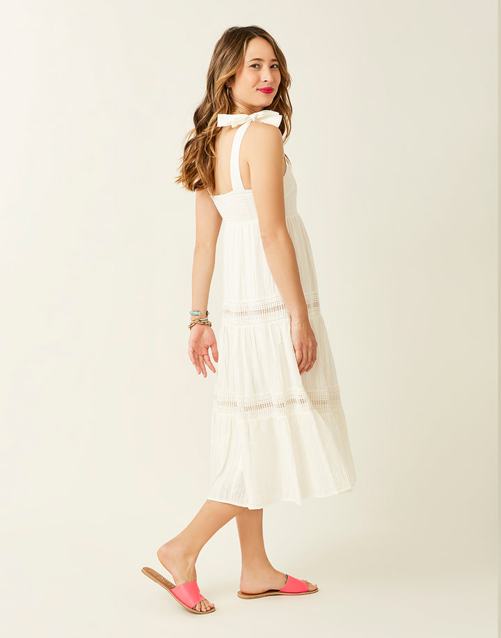 Memphis Gauze Dress: Cloud