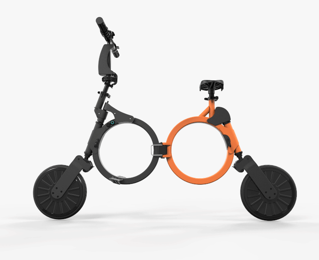 world's lightest electric folding bike