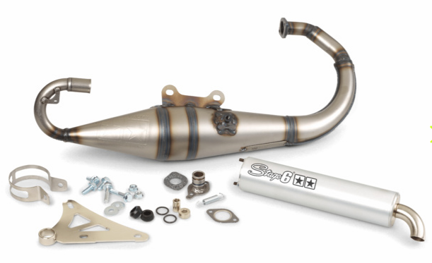 Stage6 R/T Exhaust for Sherco, Minarelli AM6 - ScooterSwapShop