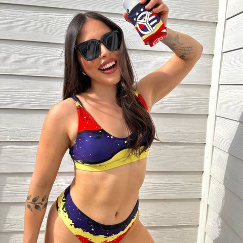 Wonder Woman 2 Piece Swimsuit