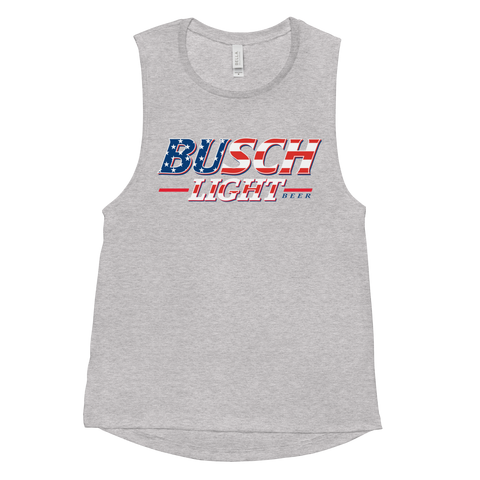 Busch Light Retro Fishing Women's Tank Top