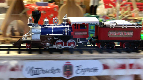 Vintage toy train set "Nutcracker Express"