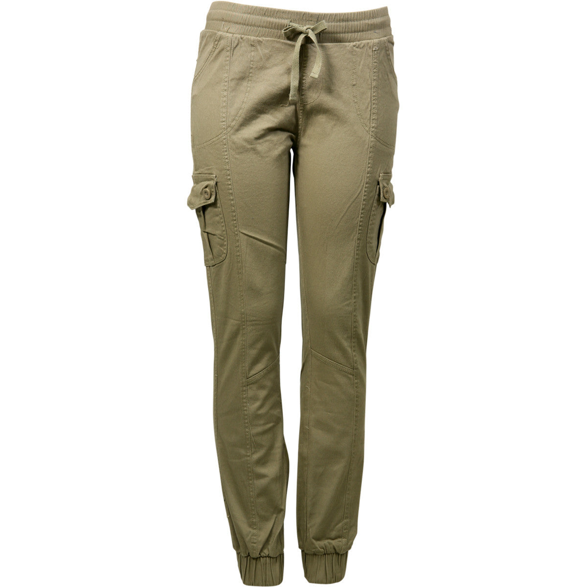 womens twill jogger pants