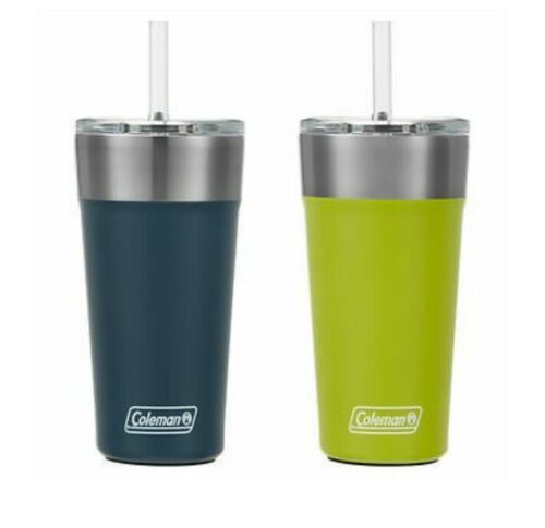 Ello Fizz 20oz Vacuum Insulated Stainless Steel Tumbler, 2-pack