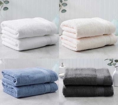 charisma soft 100 hygro cotton 2 piece bath towel set