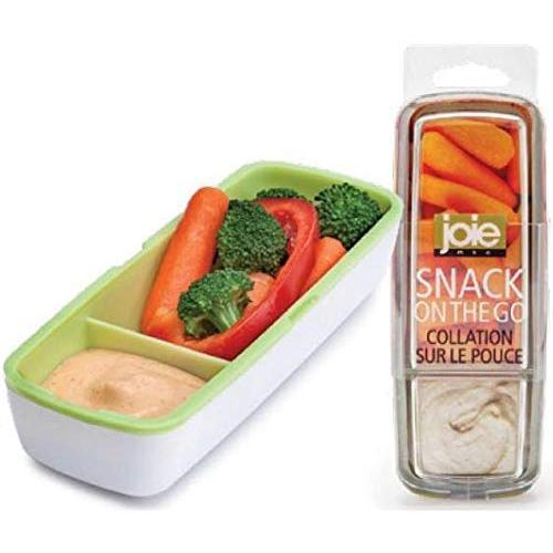 Joie Meal Seal Snack and Dip Container - Set of 3 (Multi Colour