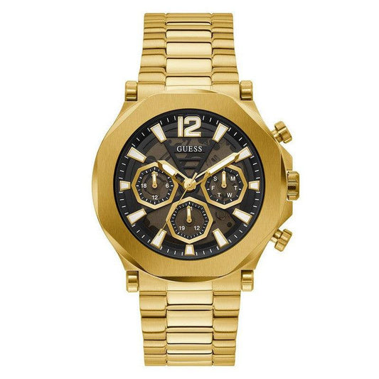 Guess Top Gun Gold Tone Analog Gents Watch GW0278G2