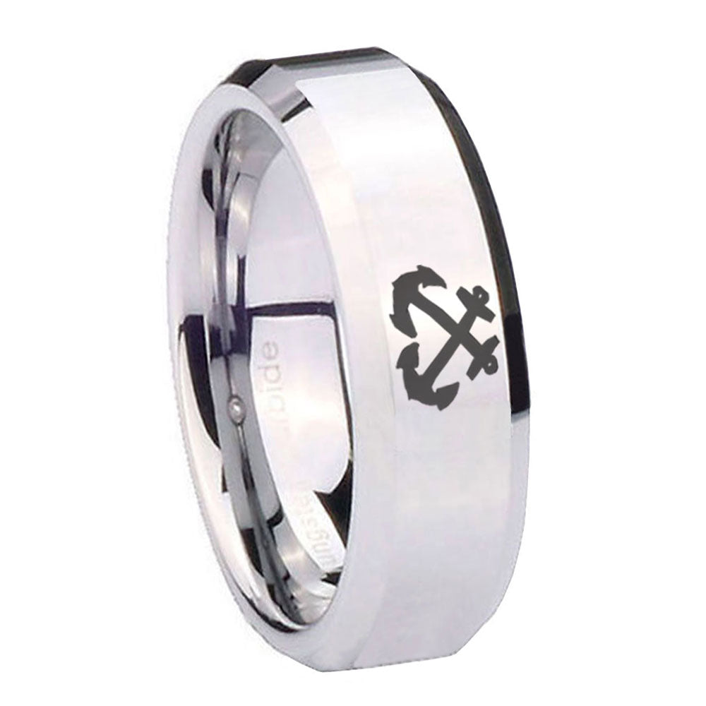 Custom made tungsten engraving ring, tungsten wedding bands for men ...