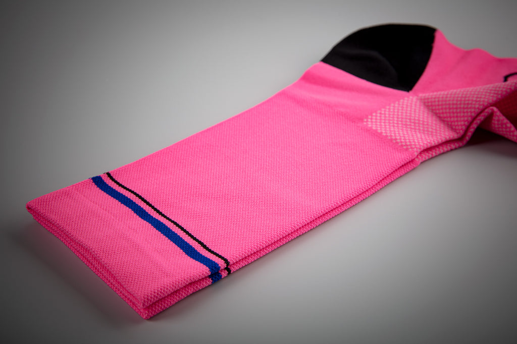 Burr Pink - Cycling Socks | PONGO London