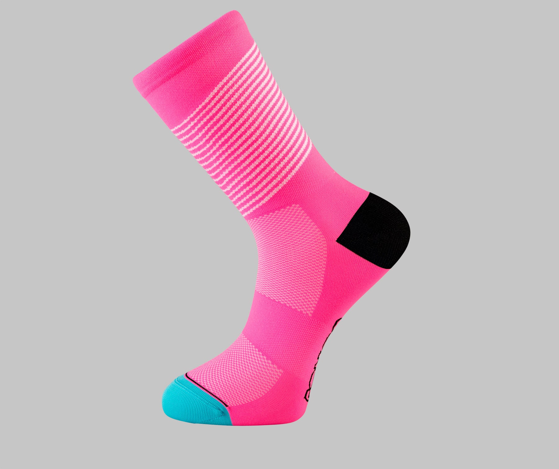 InLine Pink - Cycling Socks | PONGO London