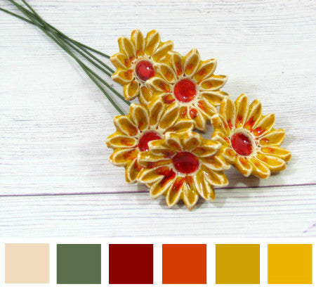 flowers color palette