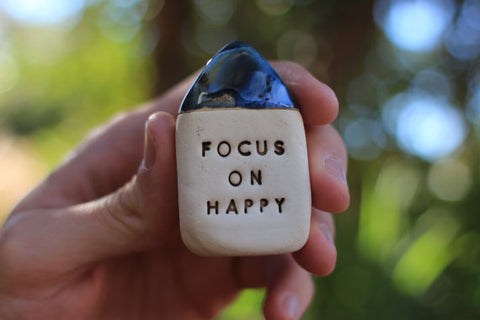 Focus on happy