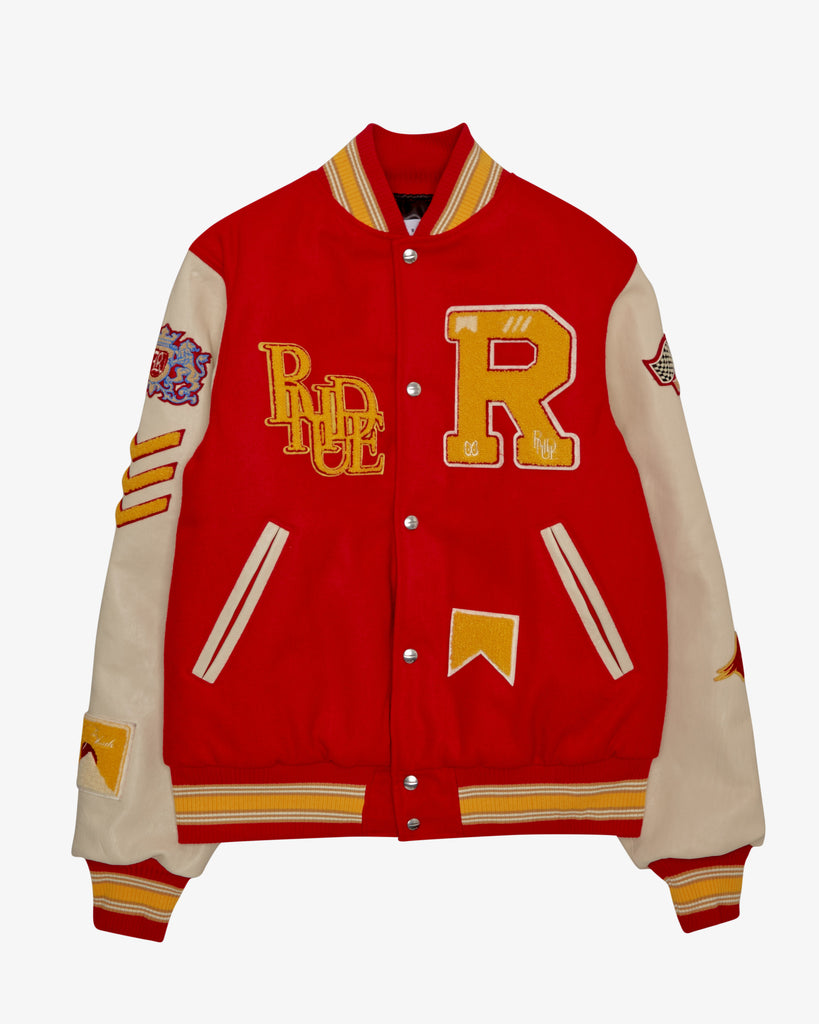 パステルオリーブ Supreme Tourist Varsity Jacket \