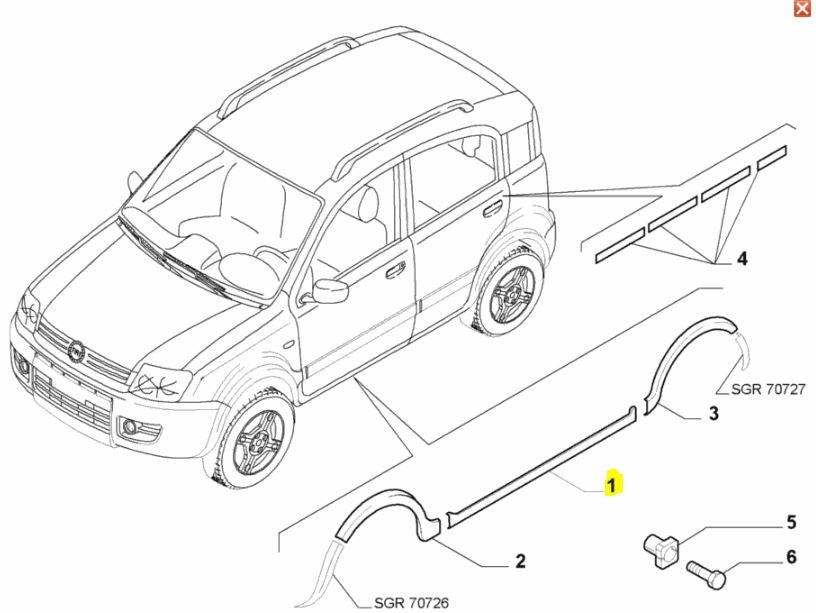 fiat panda 100hp parts