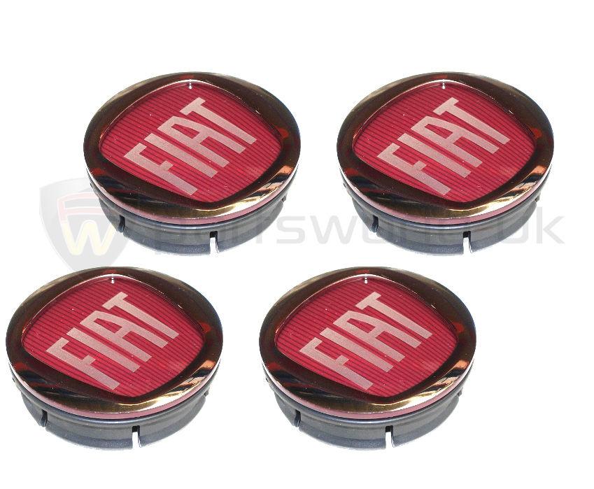 fiat center caps