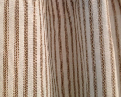 Brown Stripe Ticking Duvet Cover Made In Usa Daniel Dry Goods