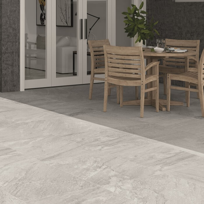 Icaria White Outdoor Tile 60 X 60 Cm Patios Driveways Gardens