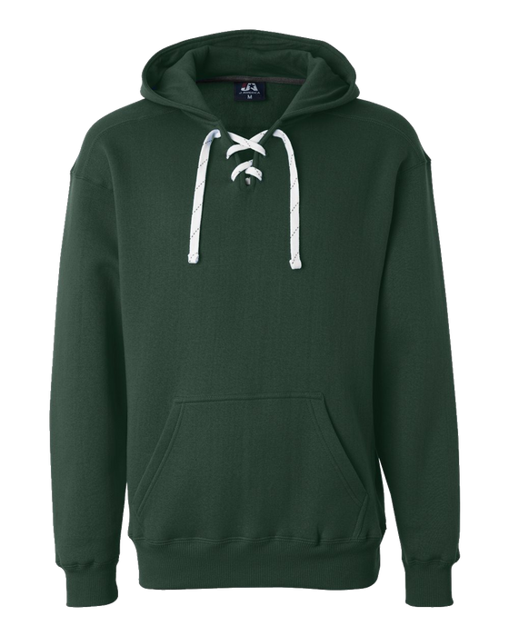 sport lace hooded sweatshirt