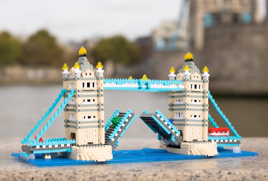 Tower Bridge Nanoblock model