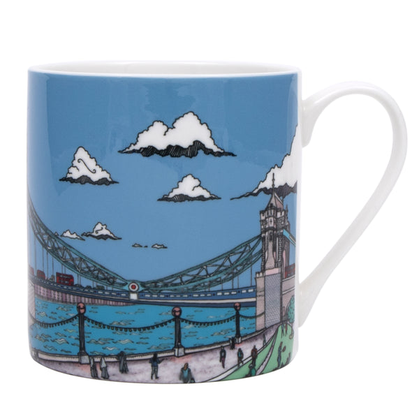 Tower Bridge Illustration Mug – Tower Bridge Shop