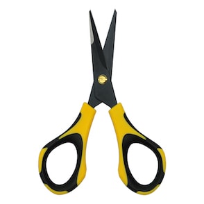 Piranha Pruner Bonsai Scissors - Fluorine Coated - Yellow & Black Hand