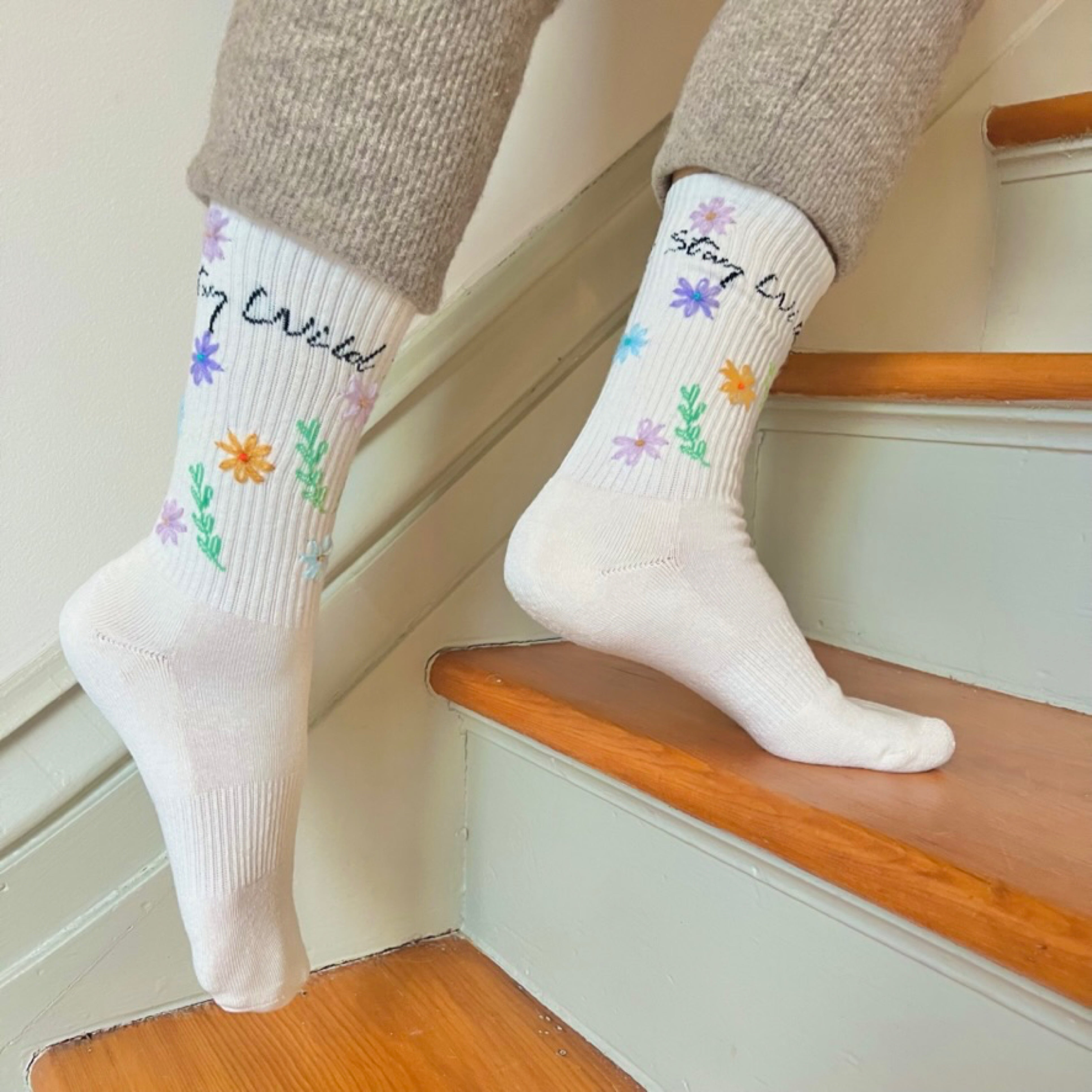 Tall Grip Tube Socks - Daisy Multi … curated on LTK